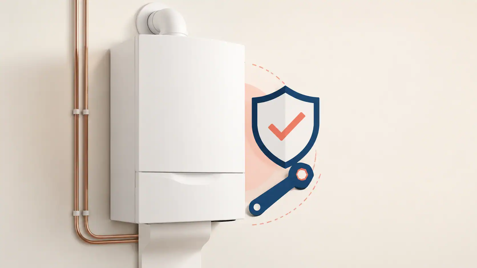 Gas Safe engineer inspecting a boiler to assess whether it should be repaired or replaced