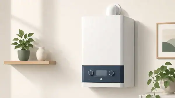 A new Potterton Boiler provided and installed by Let's Heat engineers.